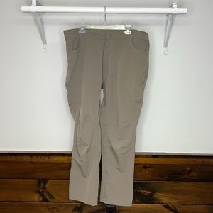 Swiss Tech Brown Water Repellent Outdoor Hiking‎ Pants- 40x30